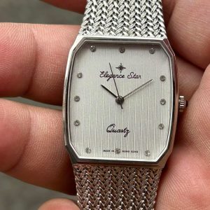 Elegance Star quartz watch stainless steel back, case no.286538 A.