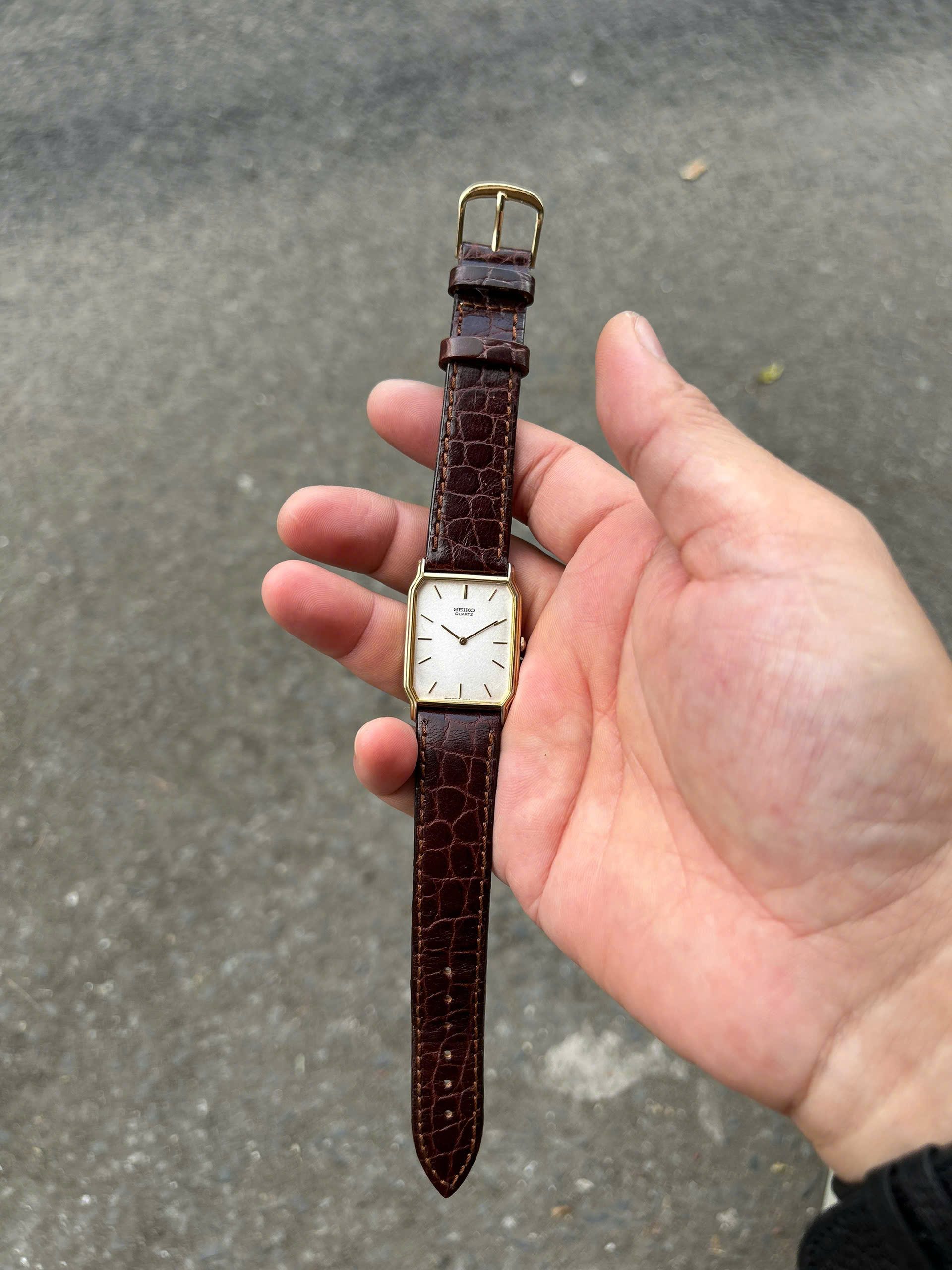 Seiko quartz watch 7430-5060/ case no.313373, made in Japan