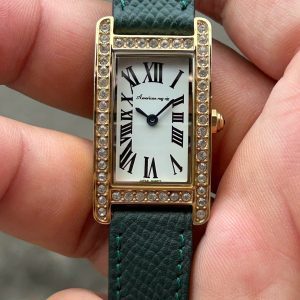 American Rag Cie - Rectangle Ladies Tank Quartz Watch, made in Japan.