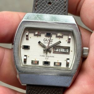 Camy Geneva Time Square 22 automatic watch 7602, Swiss made .