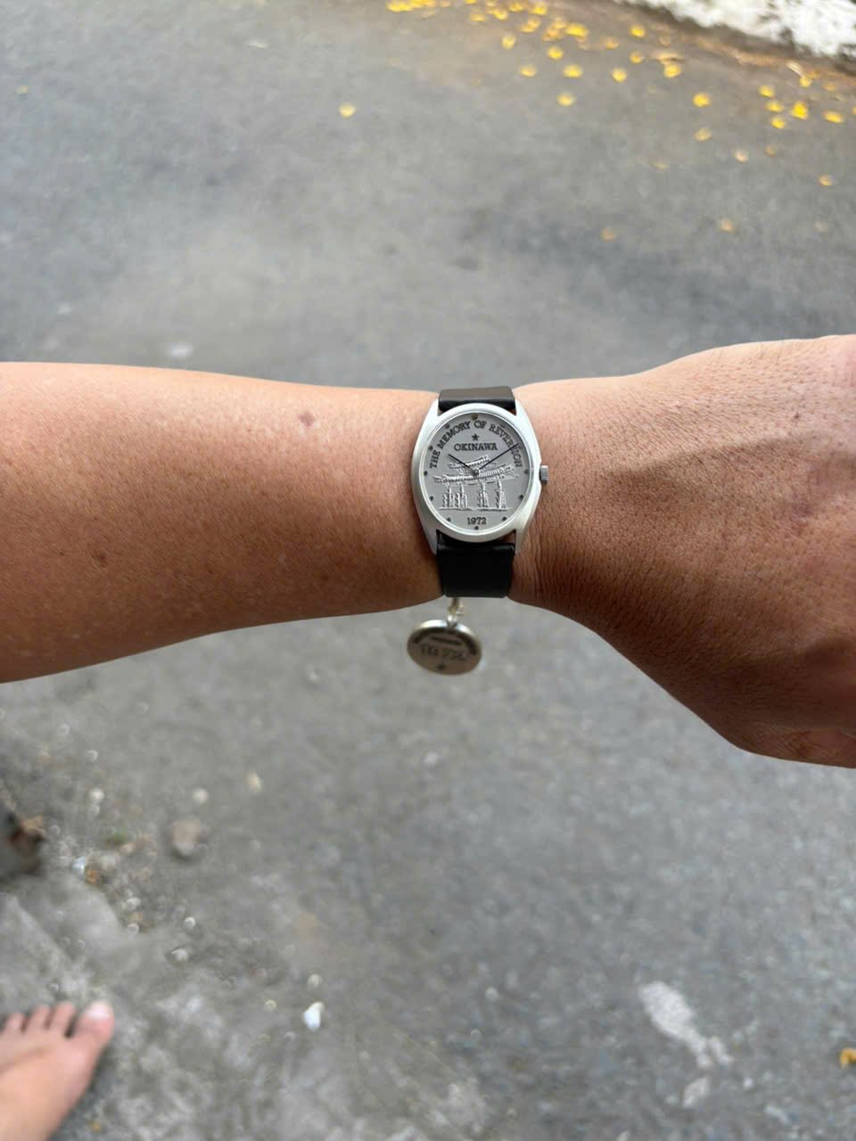 1972's The Memory of Reverion Okinawa- Citizen hand winding watch