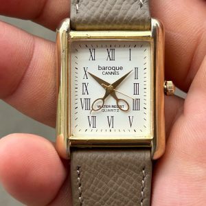 Baroque CANNES tank Quartz Watch , made in Japan.