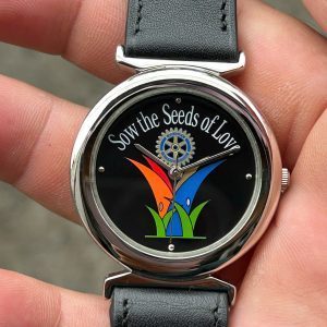 2003's Sow the Seeds of Love quartz watch, made in Japan.