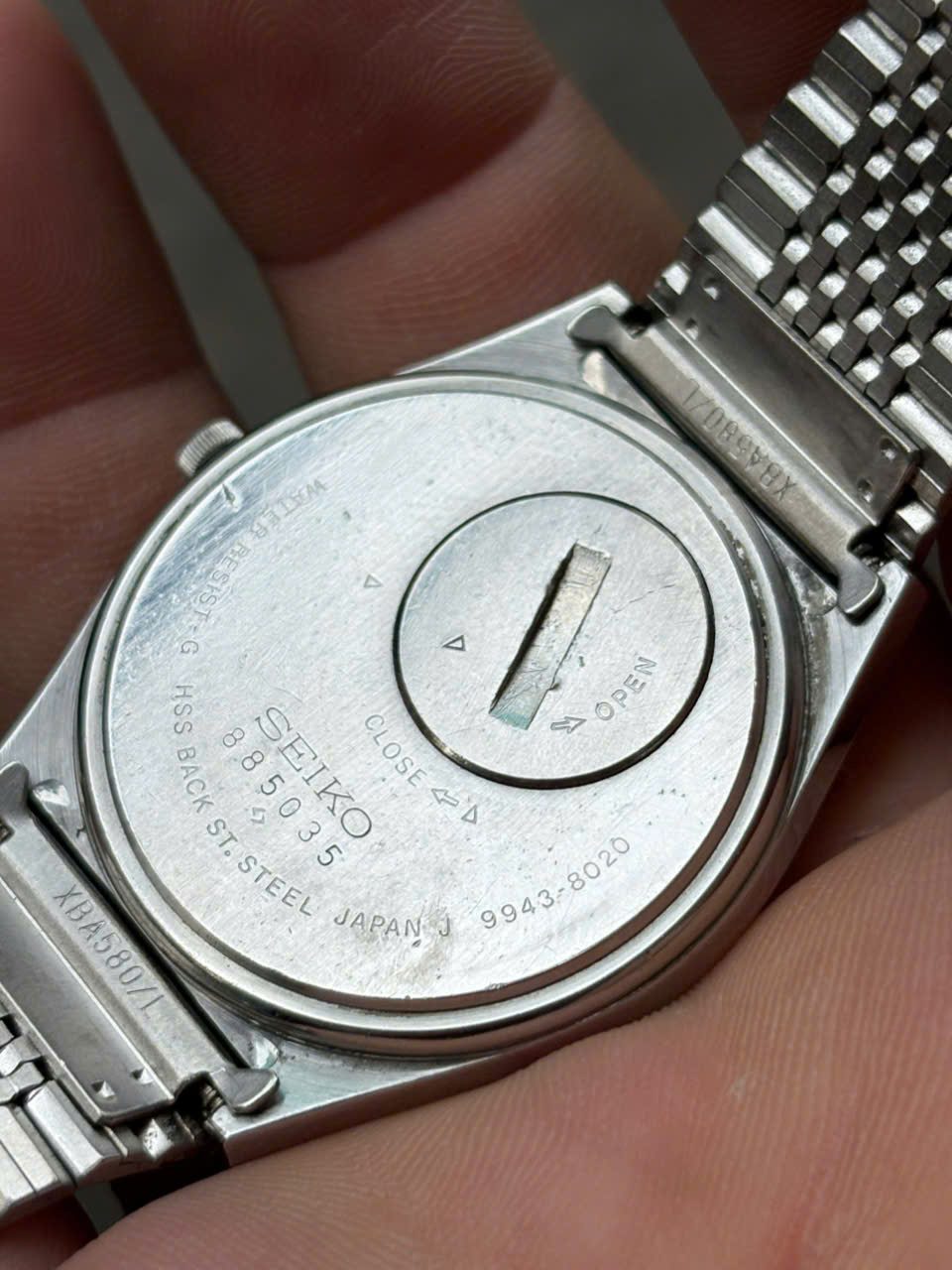 Seiko Grand Quartz watch 9943-8020/ case no.885035, made in Japan