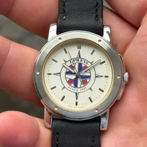 J.Press Quartz watch 6031-G11777 TA / case no.3110909, made in japan.