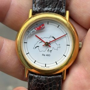 Railway RE 460 Quartz Watch , Swiss made.