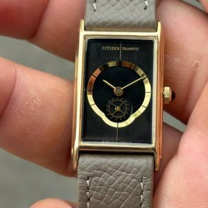 Citizen tank Quartz watch 4-753411 TA / case no.0052983, made in japan.