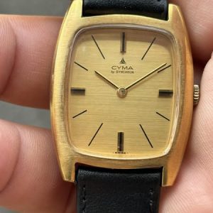 CYMA by SYNCHRON manual winding watch 34388 / case no.1302341 , Swiss made .