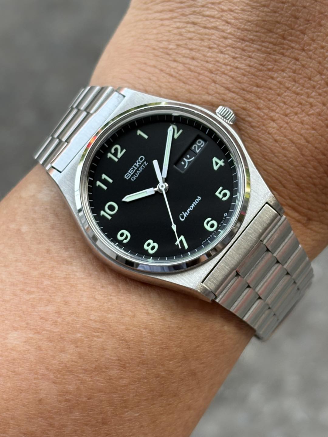 Seiko Chronos Quartz watch 8123-6120/ case no.370336 , made in