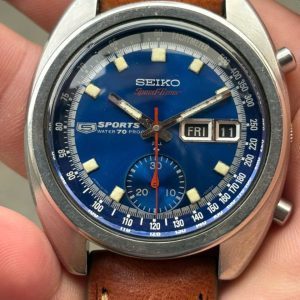 Seiko Bruce Lee automatic 6139-6010 chronograph watch / case no.900886 , made in Japan.