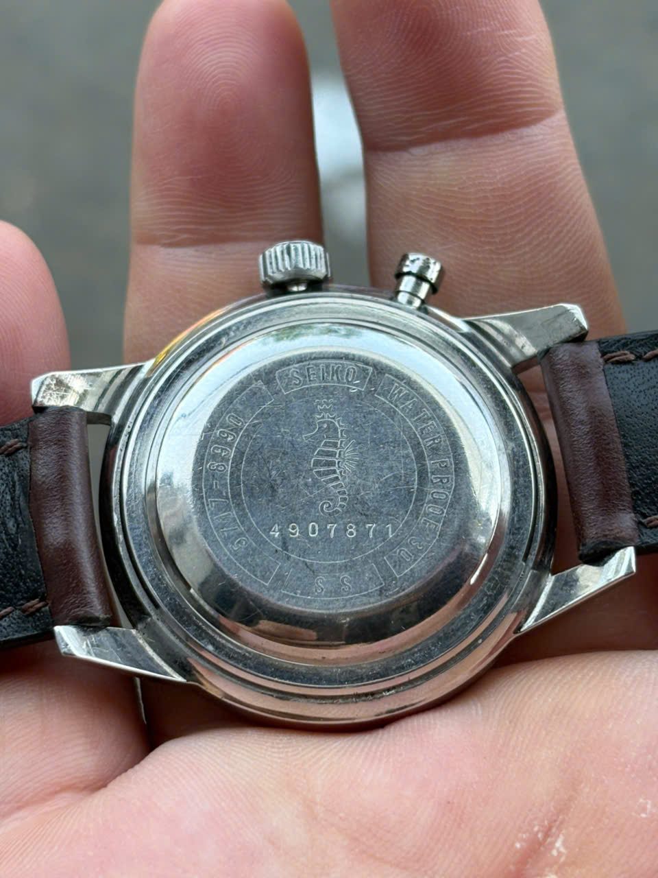 Seiko Monopusher Chronograph 5717-8990 TAD / case no.4907871