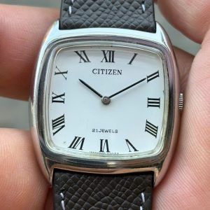 Vintage Citizen 21 Jewels Manual winding 0100 watch 4-012801 S, case no.3101576, made in Japan.