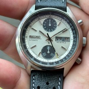 Seiko Baby Panda 6138-8000 automatic watch, case no.224377, made in Japan.