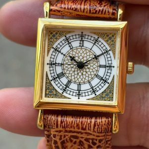Big Ben Millenium 2000 Quartz Watch , Stainless Steel back , Swiss made.