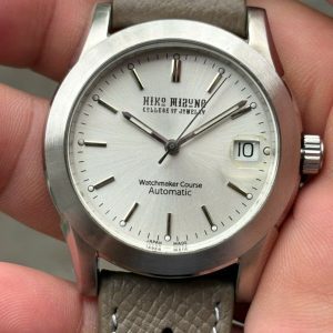 Hiko Mizuno College of Jewelry , watchmaker Course automatic watch HMC-002, ETA movement, made in Japan.