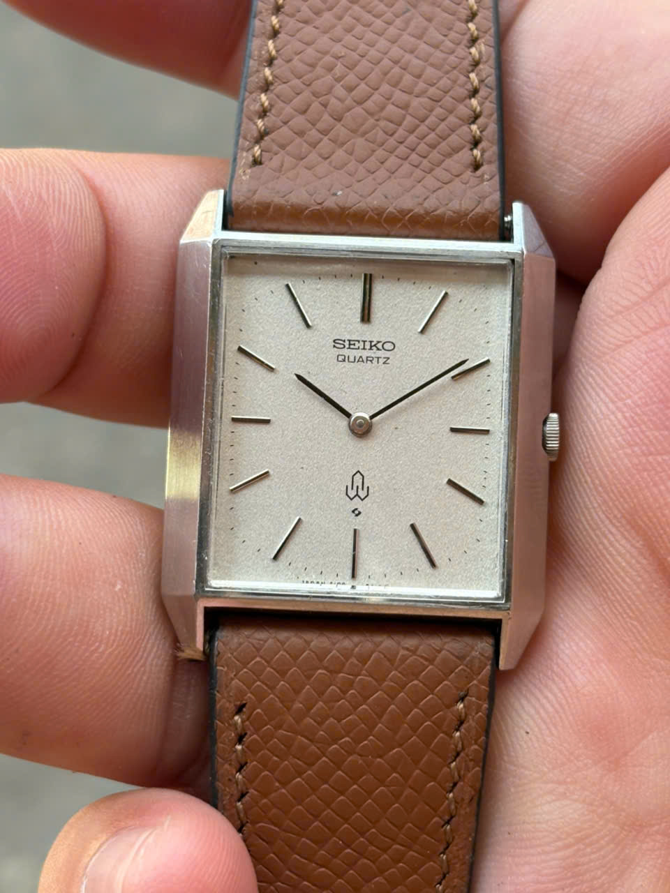 Vintage Seiko Quartz Watch 4130-5001/ case no.621005, made in
