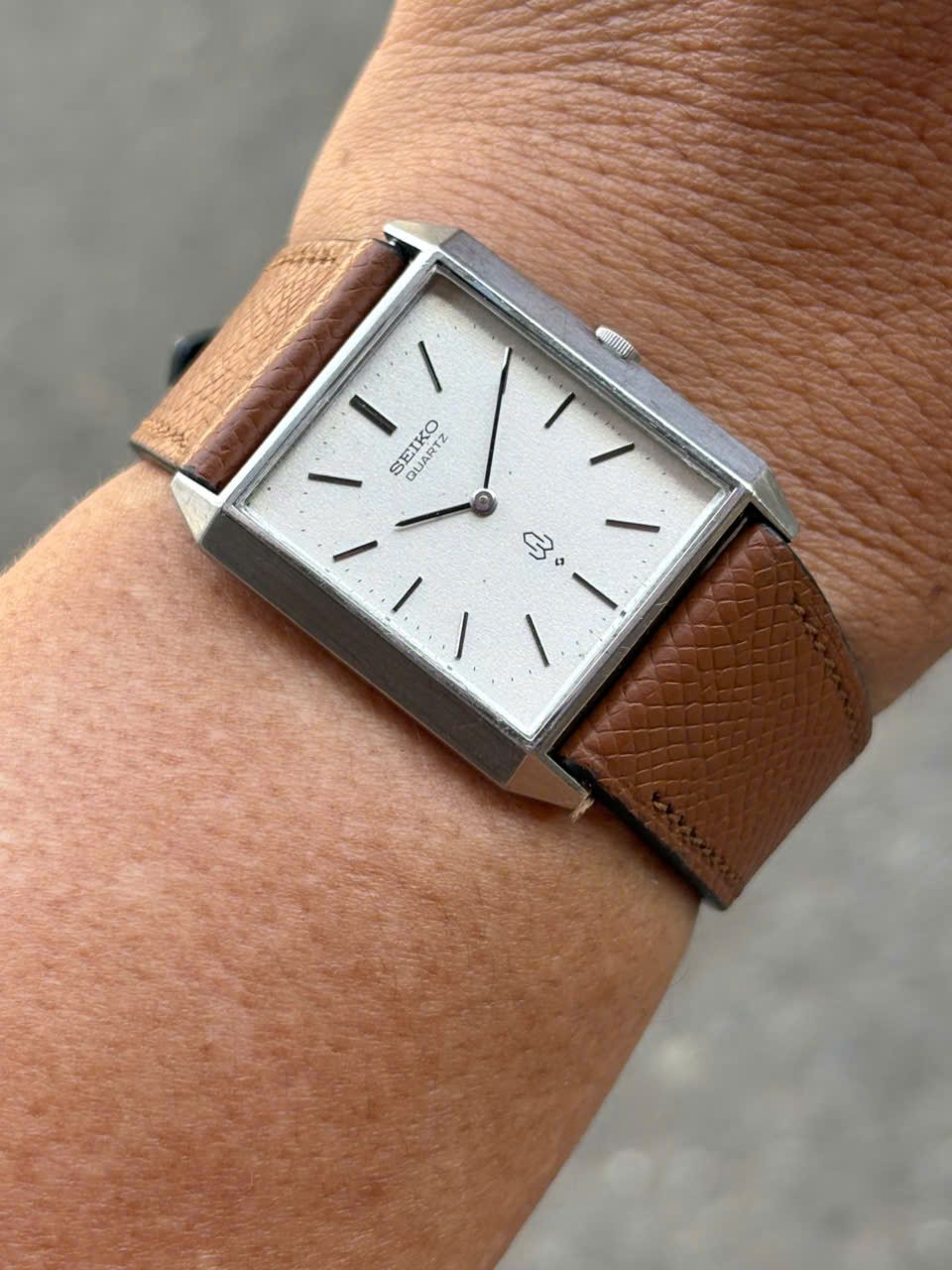 Vintage Seiko Quartz Watch 4130-5001/ case no.621005, made in