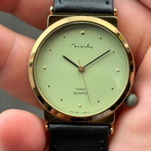 Casio Marlyn Quartz watch MY-601G stainless steel back / case no.008558 , made in Japan.