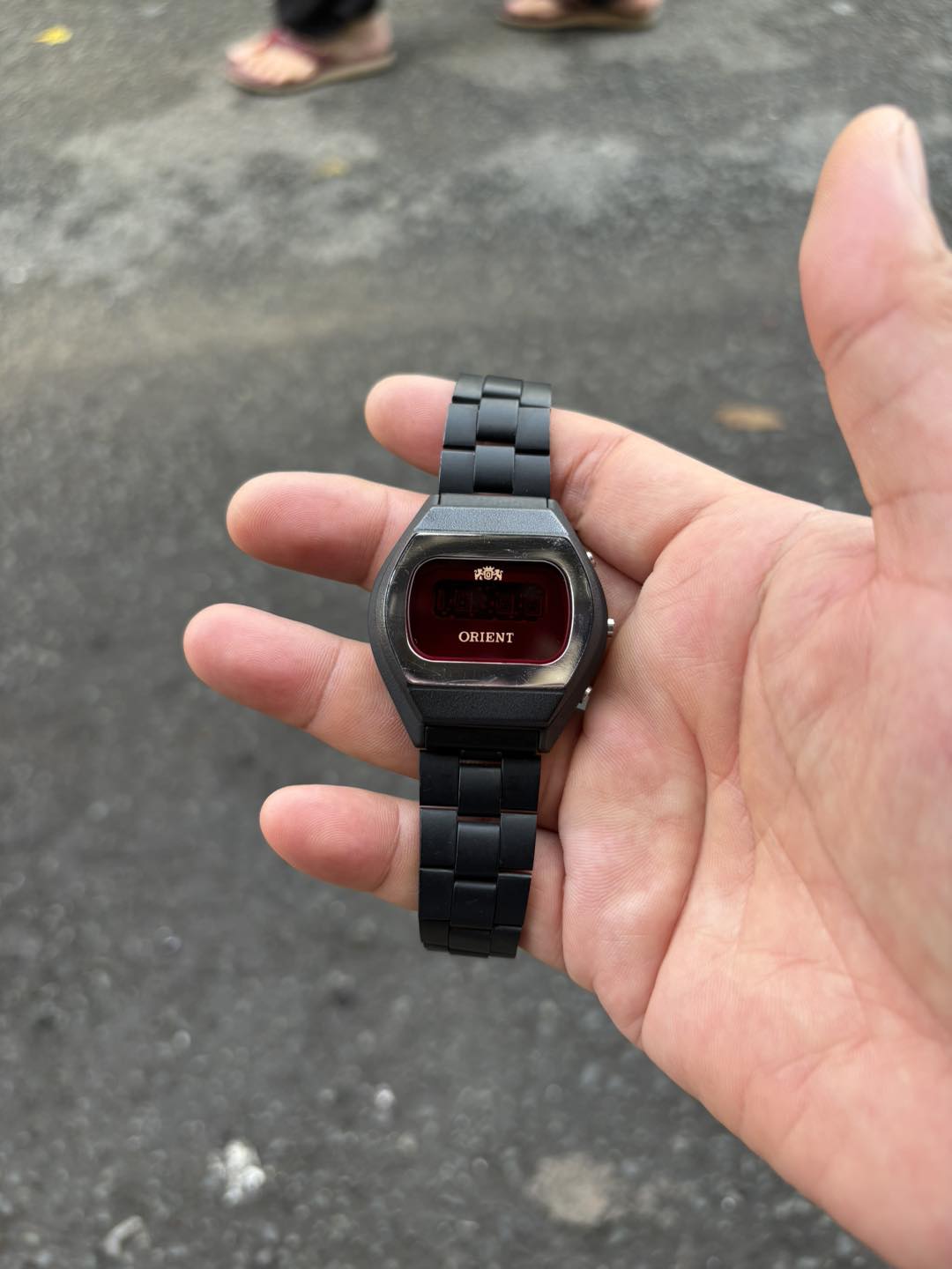 1976's Very rare The legendary ORIENT TOUCHTRON LED quartz
