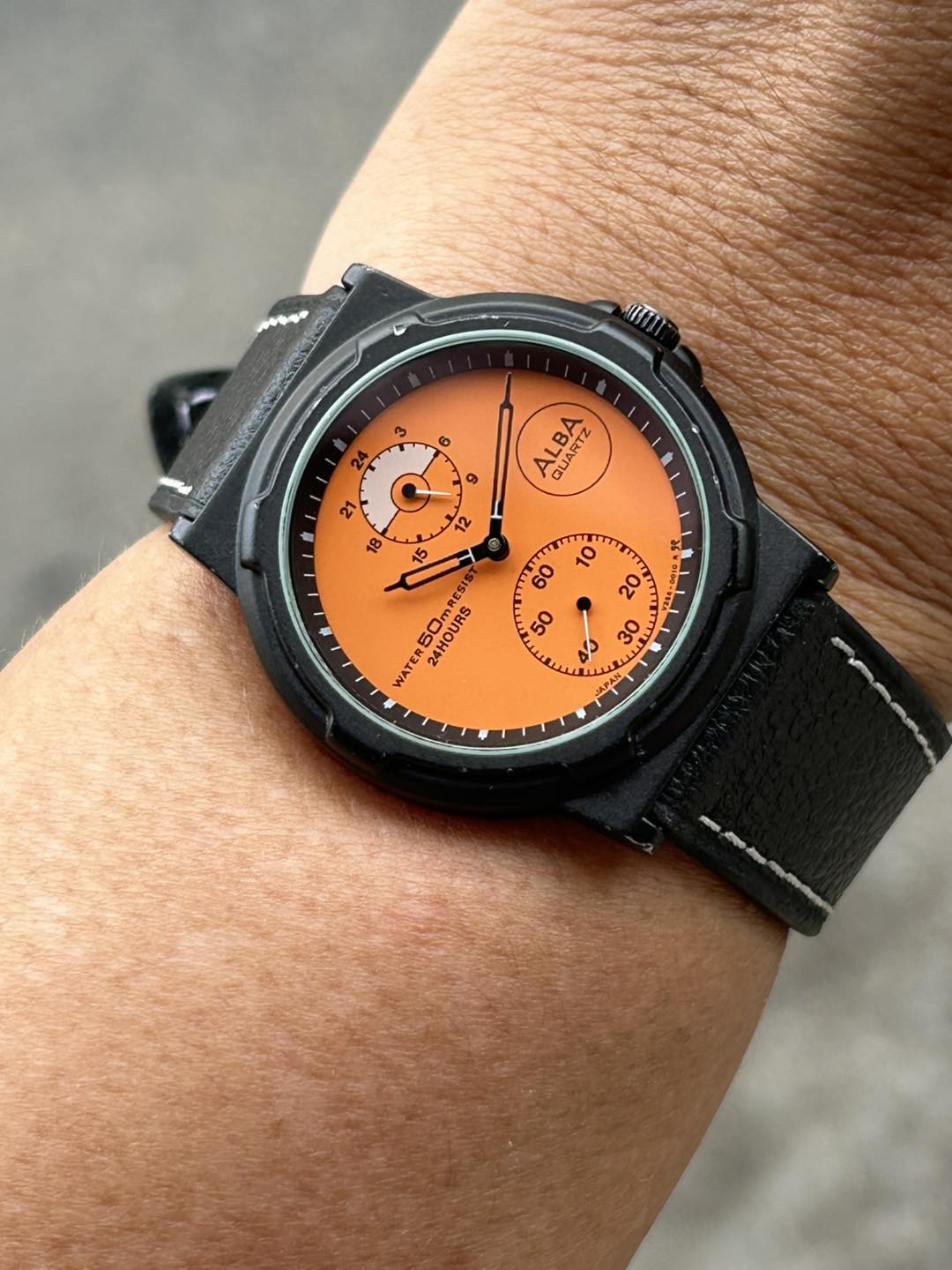 Seiko Alba Quartz watch V254-0010, case no.563764, made in Japan