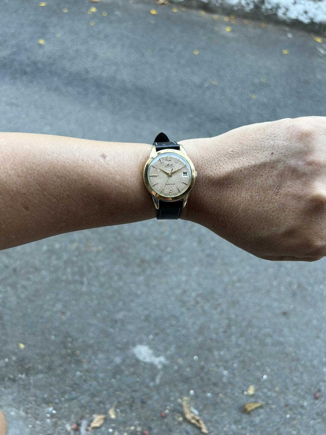 1950's Vintage Mido MultiFort Powerwind, case no.1950571, Swiss