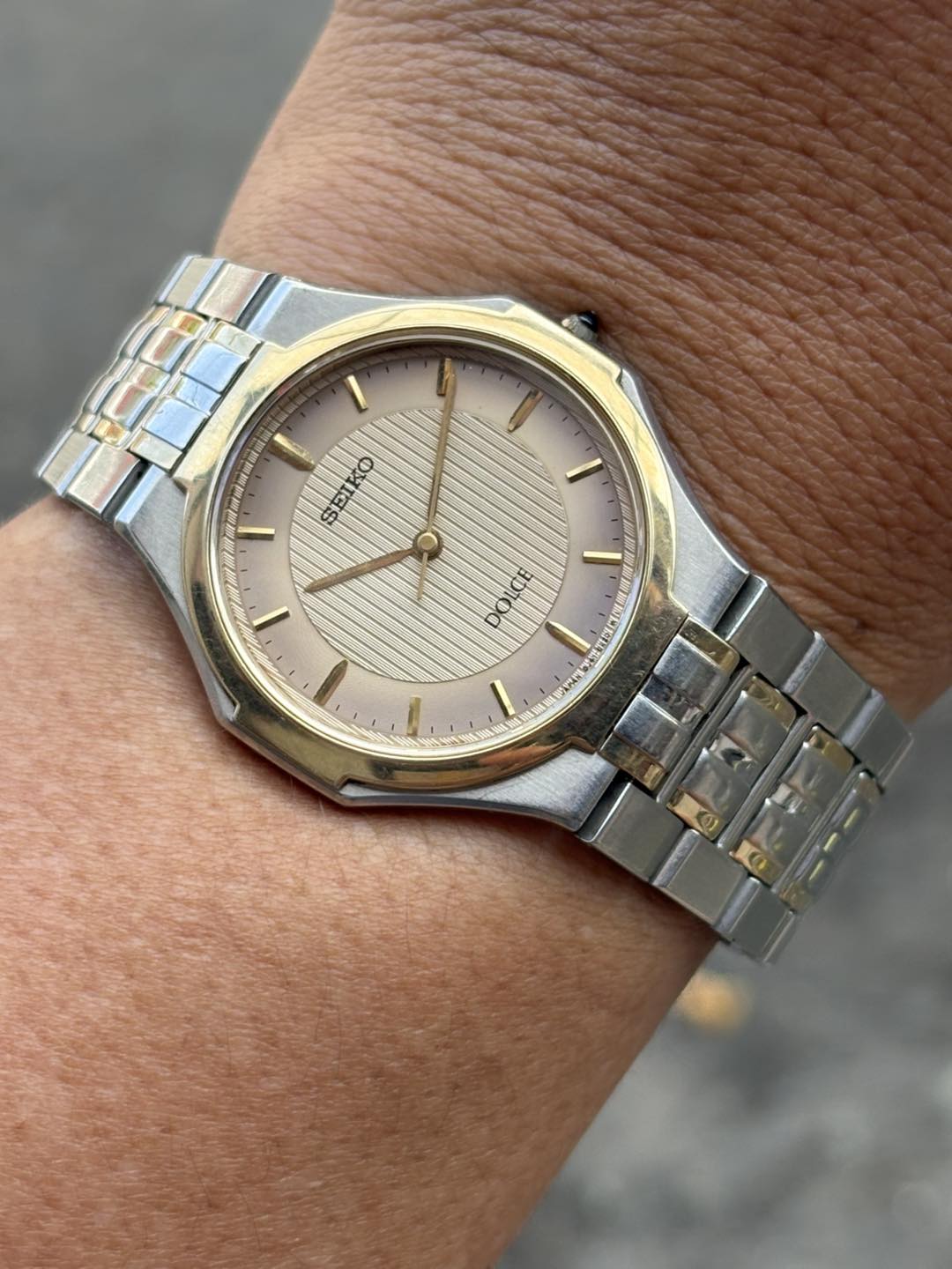 SEIKO セイコー　ドルチェ8J41-6130 腕時計 SEIKO Dolce Quartz Watch 8J41-6130 / case no.820156 , made in