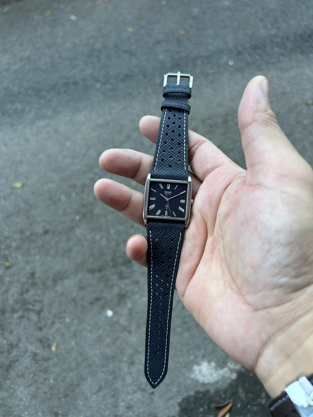 Vintage Seiko Quartz Watch 4122-5000, case no.682465, made in