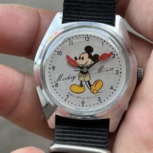 Seiko Tomony 5000-7000 MGM Mickey Mouse Vintage watch, made in Japan.
