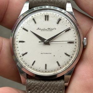 IWC Rare Vintage Automatic Cal.853 , 36mm Stainless Steel Watch, case no.1632912 ,Swiss made.