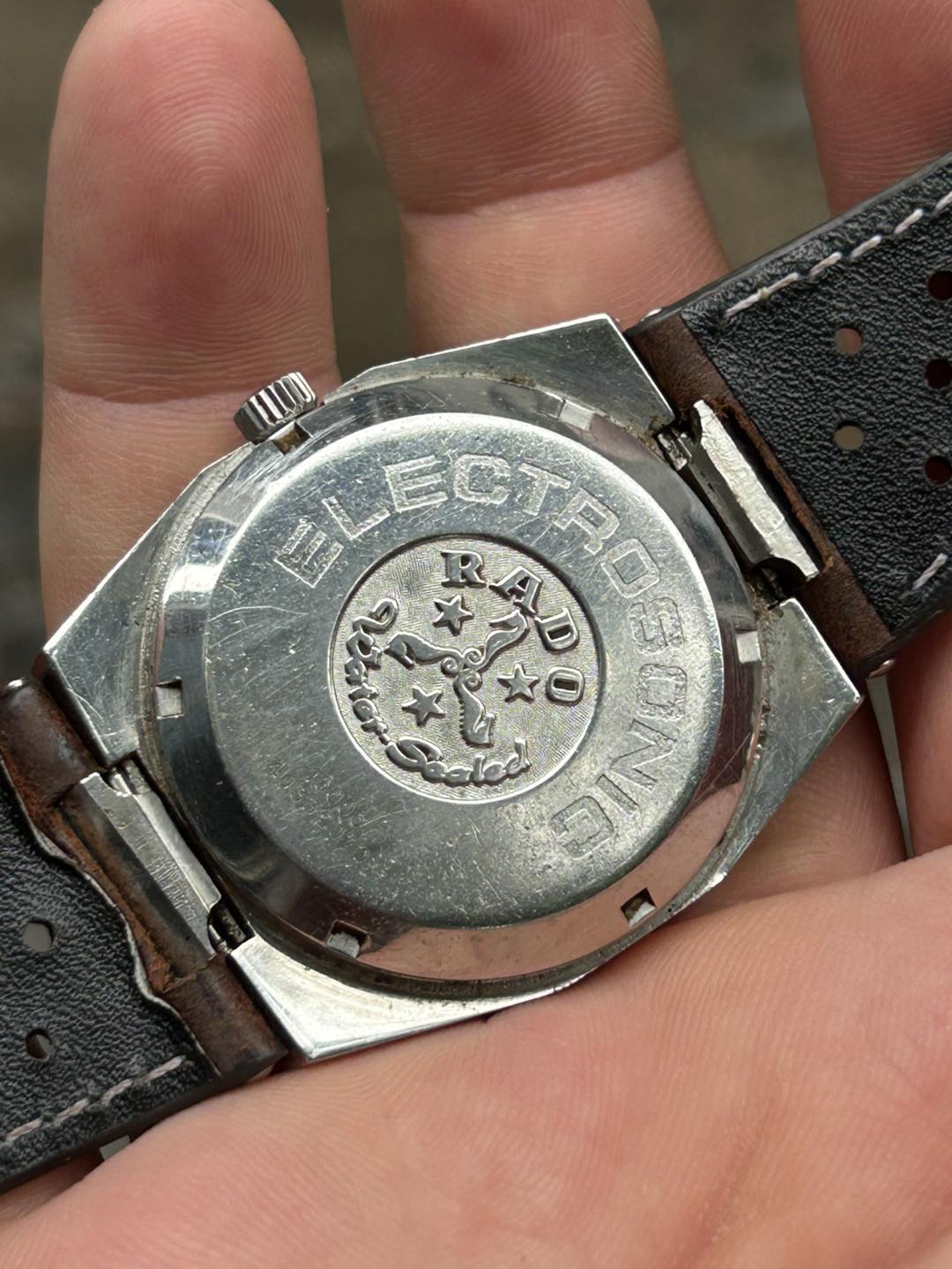 Rado electrosonic quartz watch, Swiss made. – Long's Fine Watches