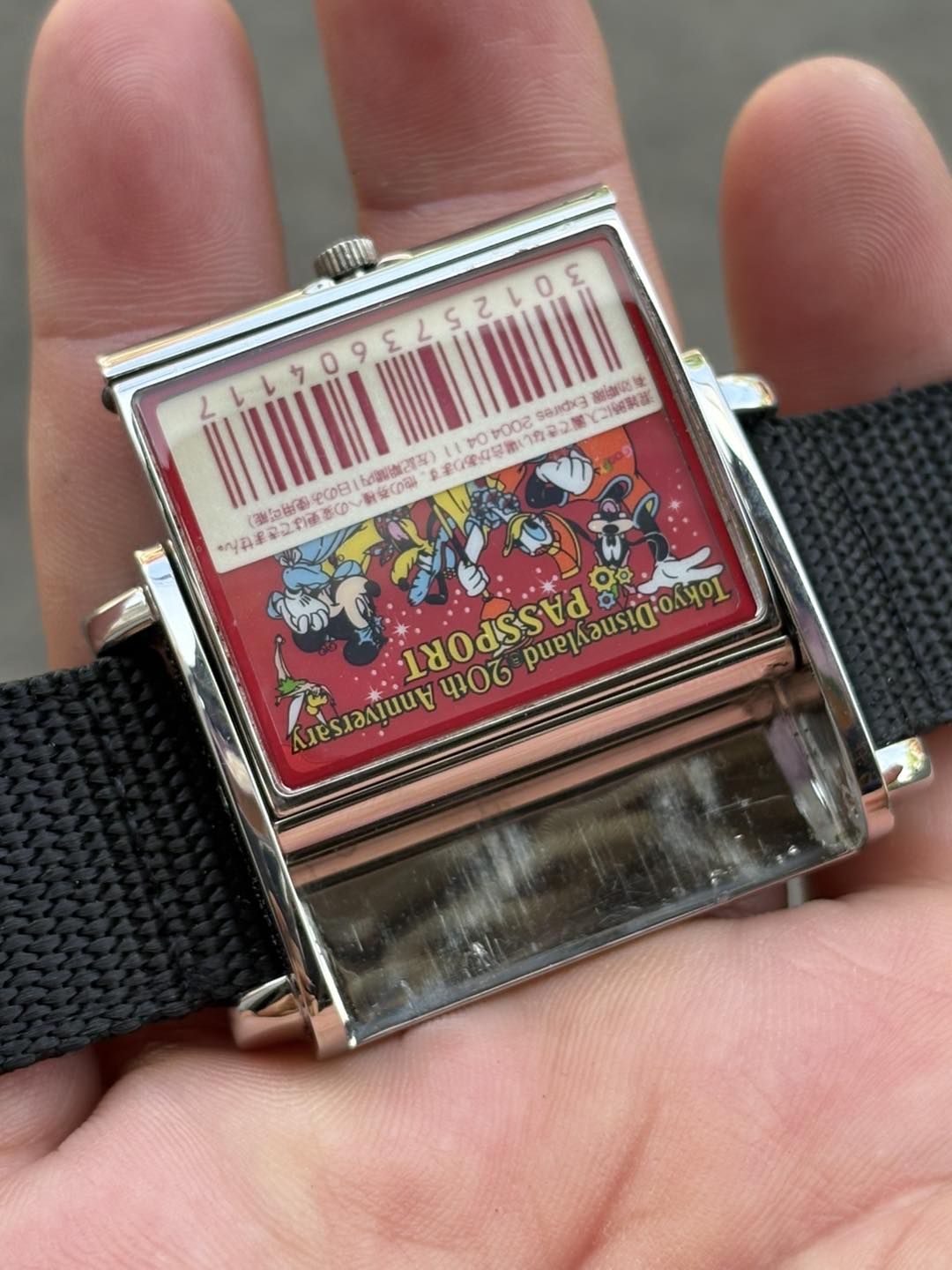 東京ディズニーランド★【腕時計】グッドタイムパスポート★20th Tokyo Disneyland 20th Anniversary GOOD TIME PASSPORT Mickey