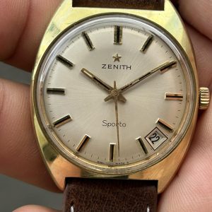 Vintage Zenith Sporto manual winding watch, case no.857D030, Swiss made.