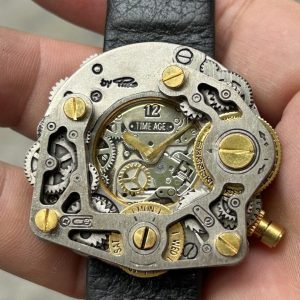 Time Age - Art deco hand made Quartz watch, U.K.No 2011516.