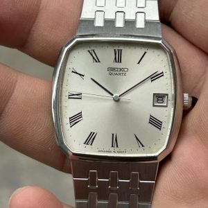 SEIKO QUARTZ 5855-5010 MEN'S WATCH St.Steel, case no.867967 , made in Japan.