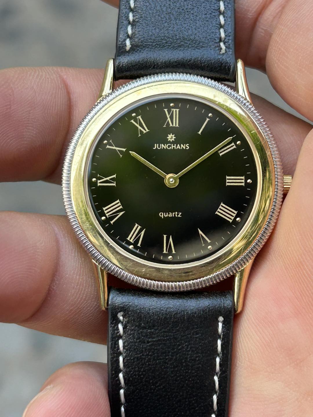 Vintage Junghans Stainless Steel Back Serviced Junghans