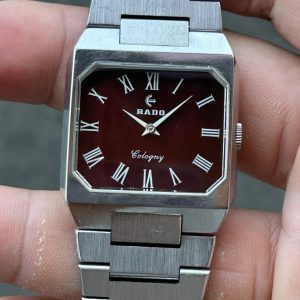 RADO Cologny ステンレススチール 腕時計 Rado Cologny Vintage 80's Men's Watch Mechanical Hand Winding