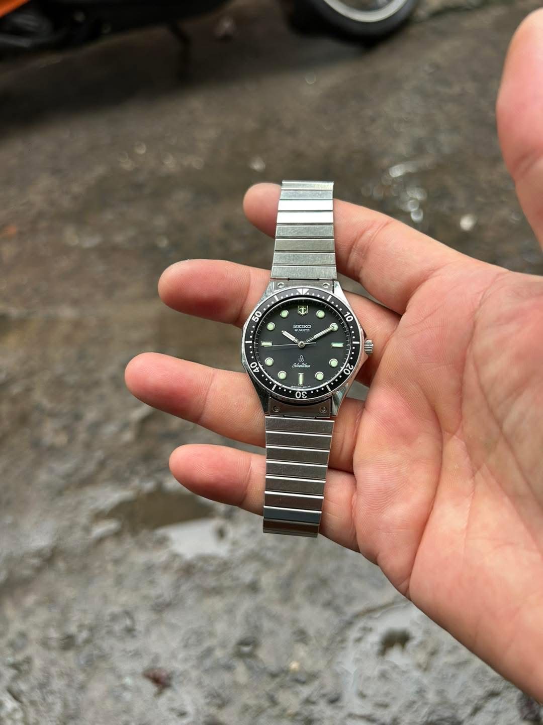 Seiko Diver Quartz Silverwave Quartz watch 6030-6000, case no