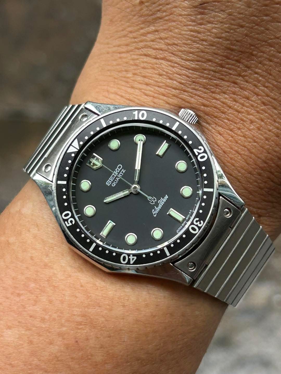 Seiko Diver Quartz Silverwave Quartz watch 6030-6000, case no