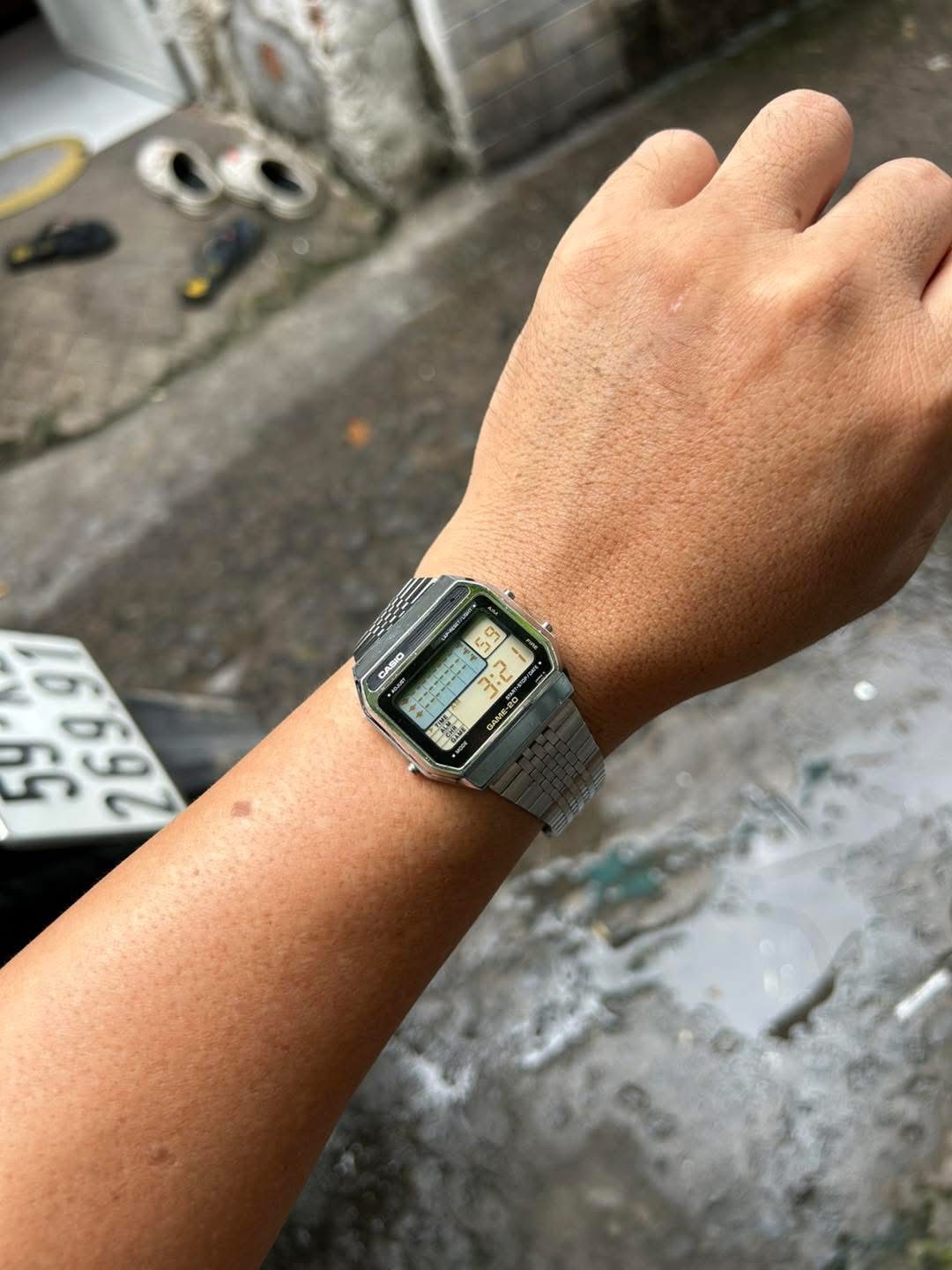 Rare Vintage Casio itercepter digital Game-20 watch GM-20 Module