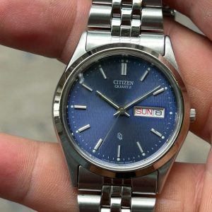 Citizen CQ Quartz Watch 6100-S96389 HSB/ case no.170068 , made in Japan.