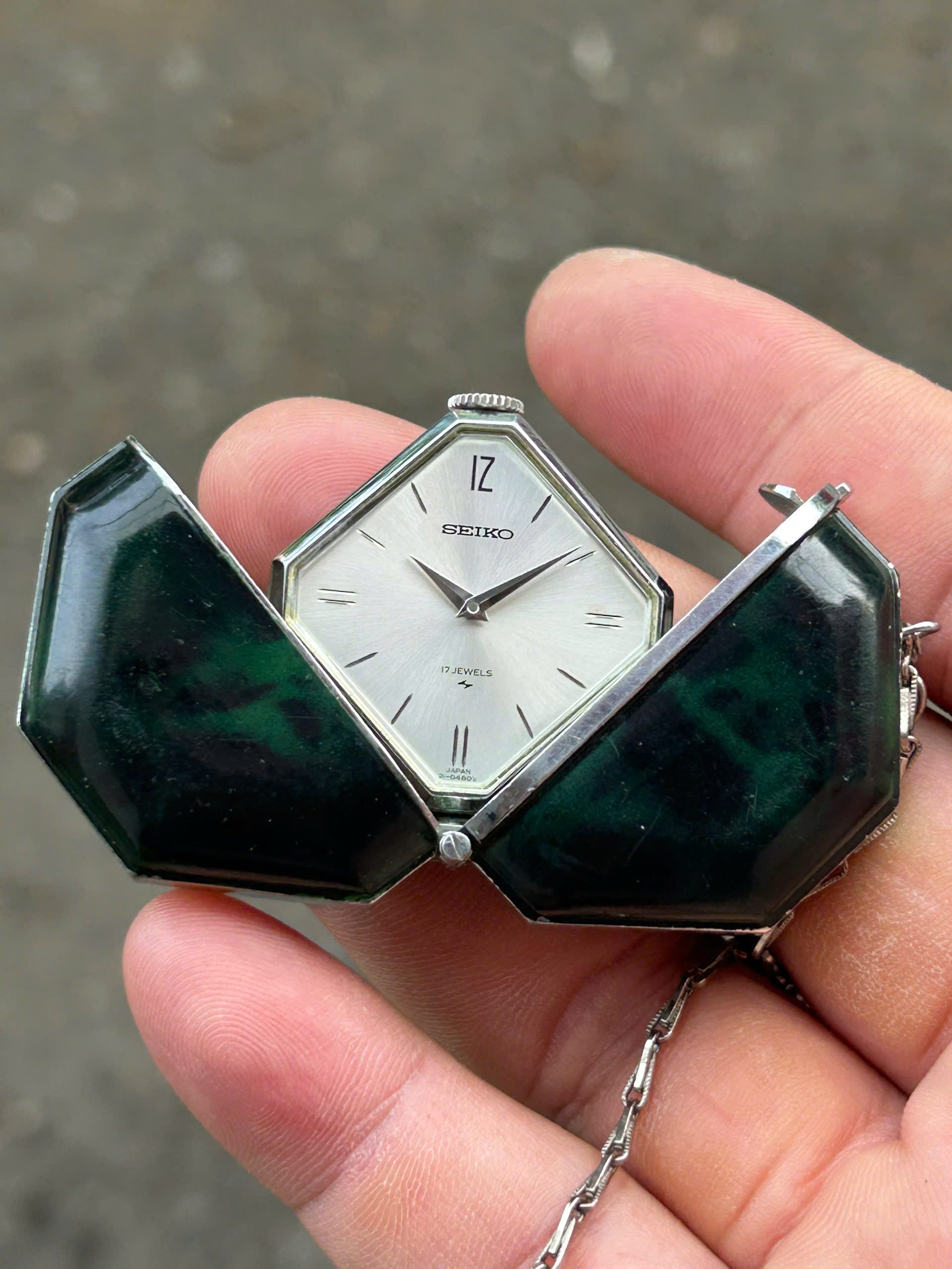 その他 OfficeXPpurofesyonaru Vintage Seiko Pocket 21-7210 URUSHI painting case Kimono corset