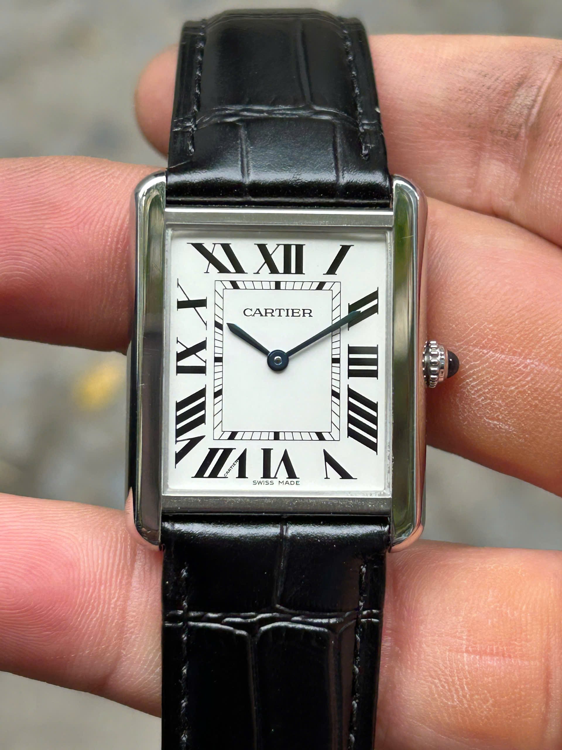 2023's Cartier Tank Solo 3169 Ref.W5200003, case no.3169901473VX