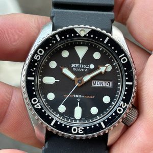 Seiko Diver Quartz 7548-7000 water 150m resist/ case no.921904 , made in Japan .