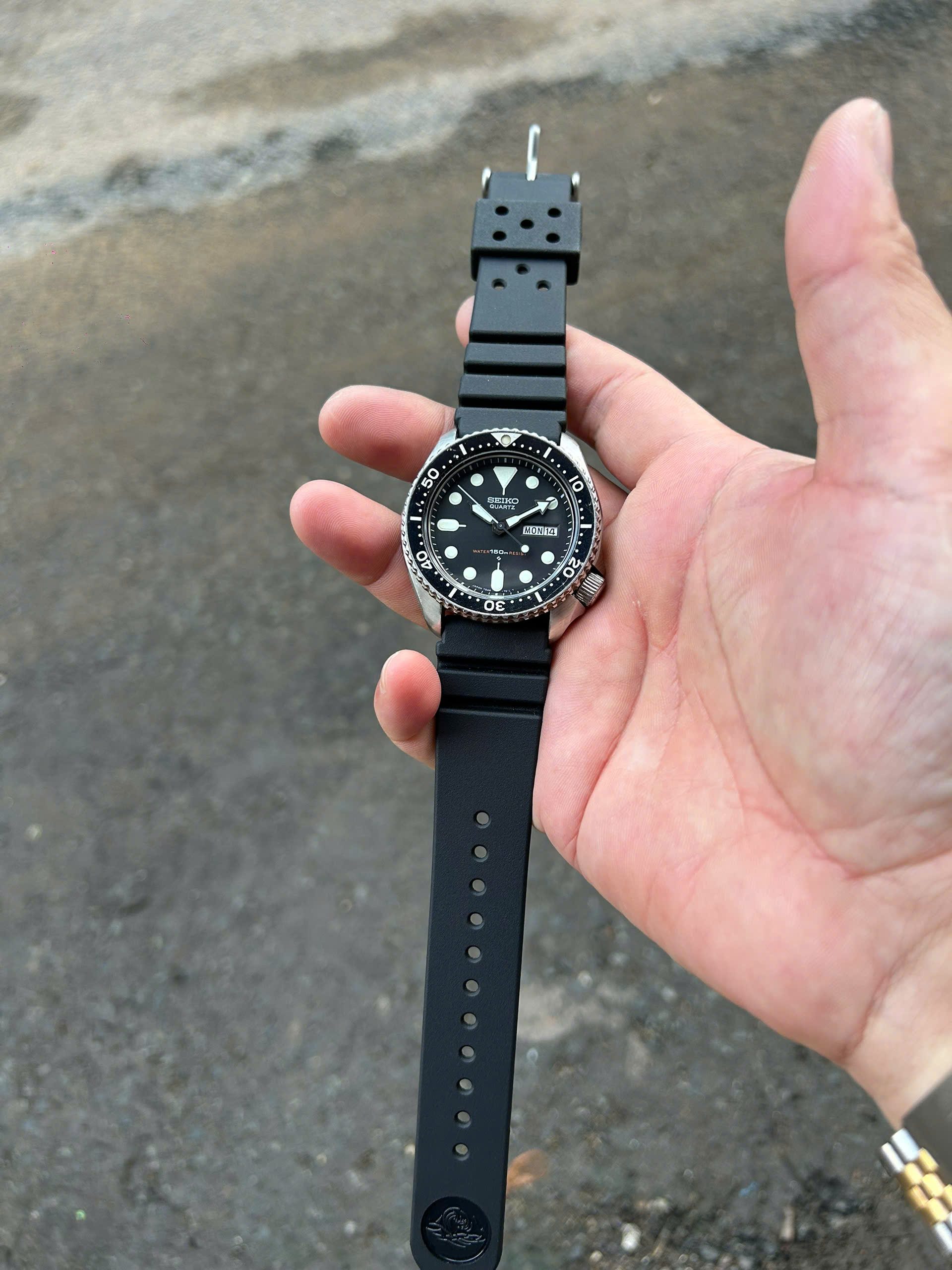 Seiko Diver Quartz 7548-7000 water 150m resist/ case no.921904