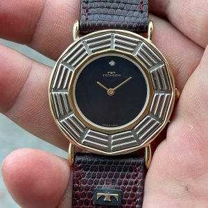 Rare Technos Quartz Vintage watch 60021, Swiss made.