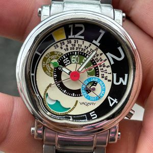 Vagary quartz watch 6D50-S037921 HSB/ case no.610 , made in Japan.