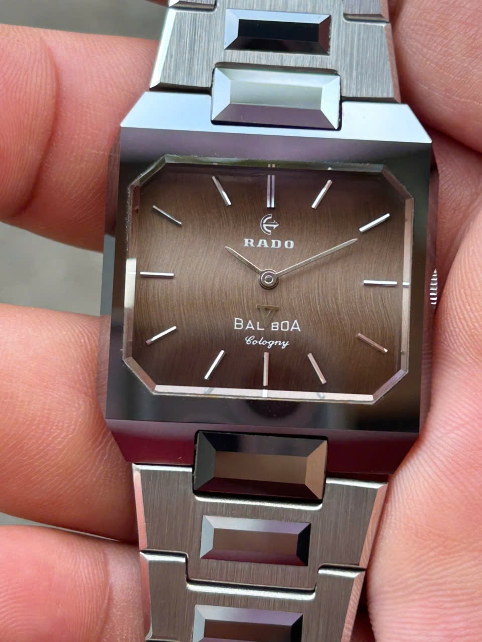 Rado Balboa Cologny manual winding 21 jewels watch / case no