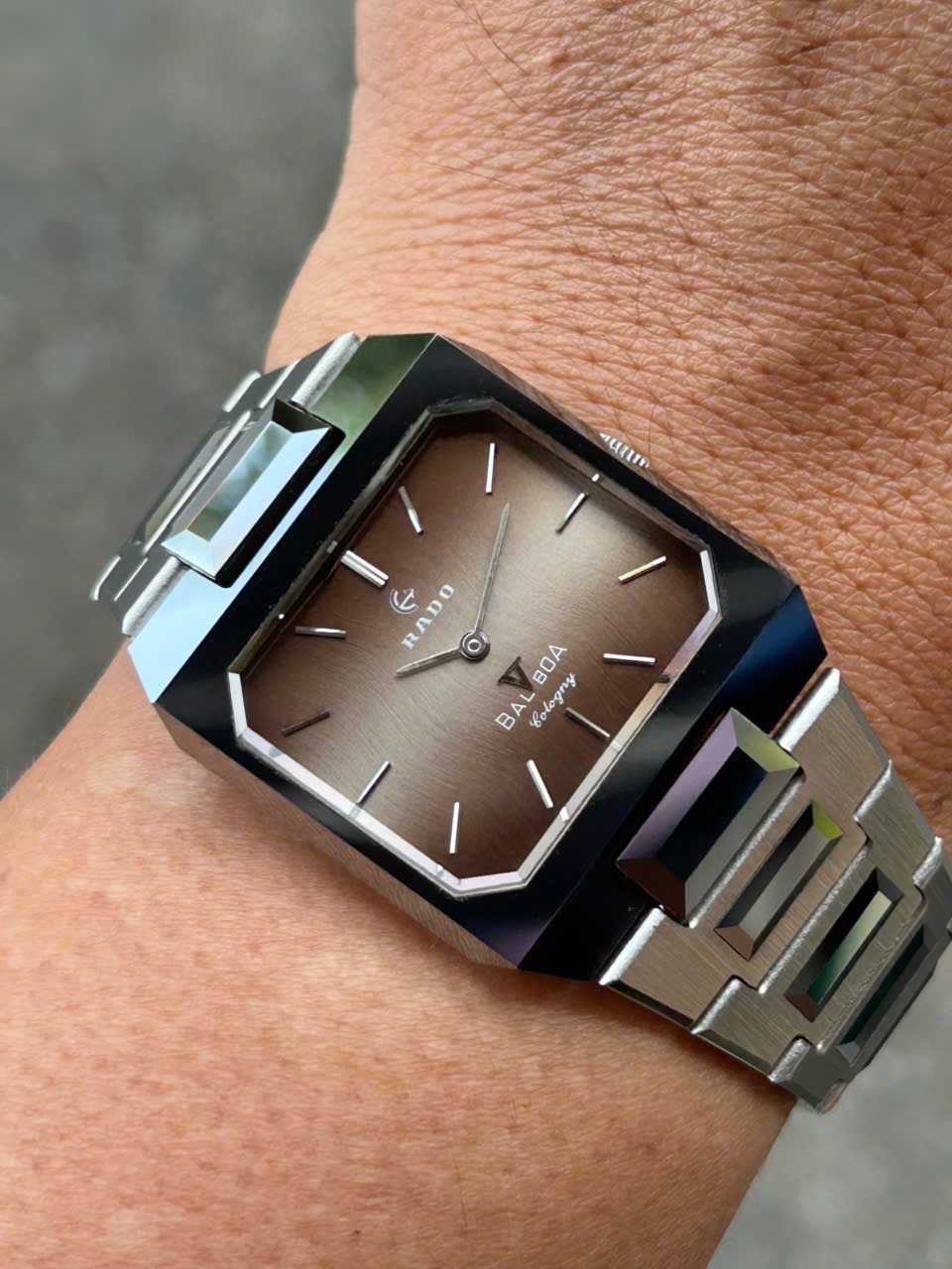 Rado Balboa Cologny manual winding 21 jewels watch / case no