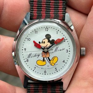 Seiko Tomony 5000-7000 MGM Mickey Mouse Vintage watch, made in Japan.
