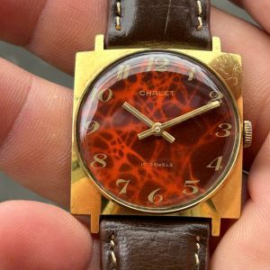 Chalet vintage 17 Jewels manual winding Watch , Swiss made.